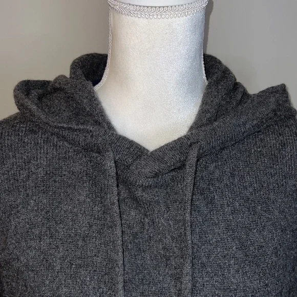 Patagonia Mens Gray Recycled Cashmere Sweater Hoodie Size L - Picture 2 of 13
